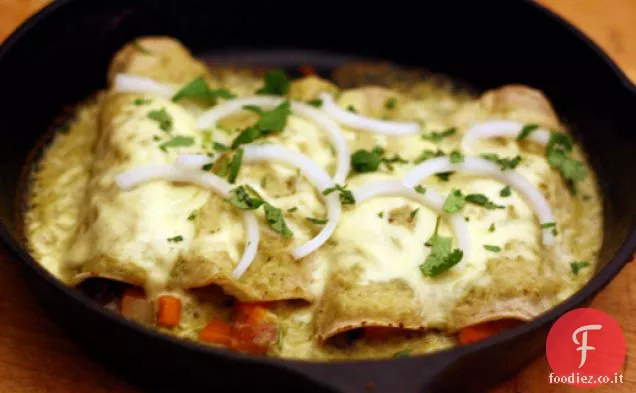 Cena stasera: Enchiladas Suizas