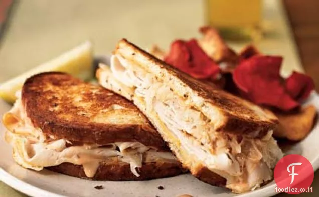 Panini di tacchino Reuben