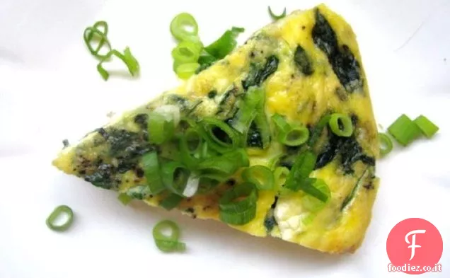 Spinaci e Feta frittata