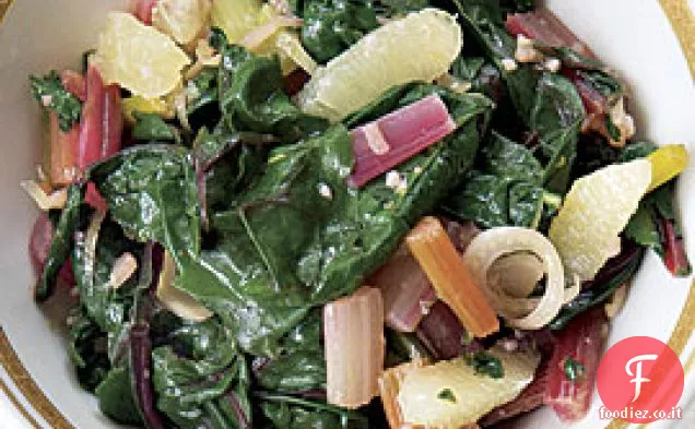Bietola Arcobaleno con Limone, Finocchio e Parmigiano