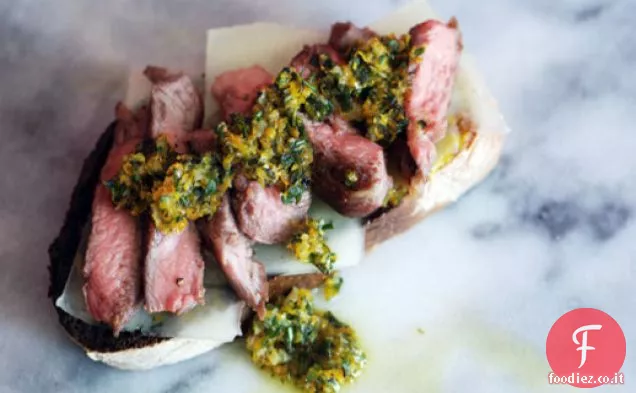 Panini alla Gremolata di Agnello e Arancia