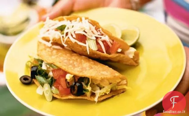 Tacos di pollo croccanti
