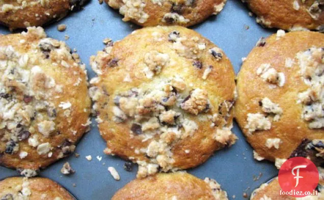 Muffin al cioccolato con pennino al Cacao Streusel
