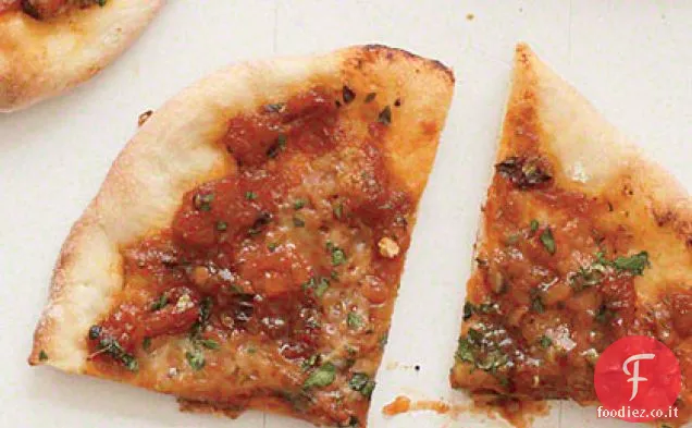 Pizze al formaggio alle erbe