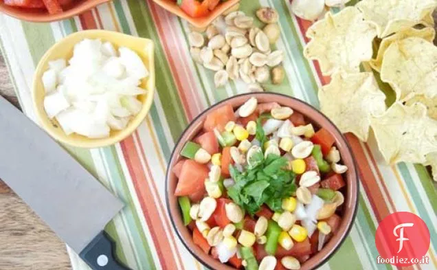 Peanut Pico de Gallo