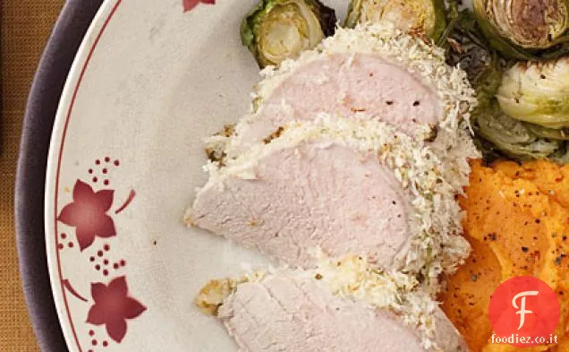 Filetto di maiale in crosta di rafano