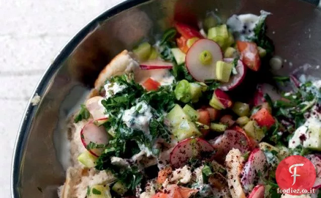 Il Fattoush di Na'ama da ' Gerusalemme