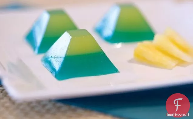 Bere il libro: Blu Hawaii Jelly Shots