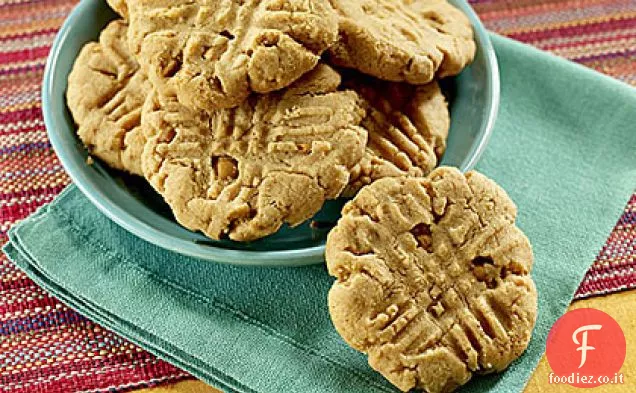 Biscotti al burro di arachidi con bit Butterscotch