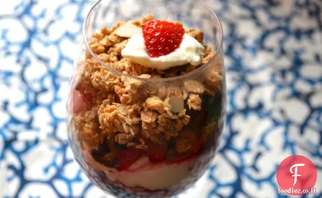 Parfait ai frutti di bosco