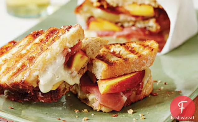 Panini di Prosciutto e Pesca di Campagna