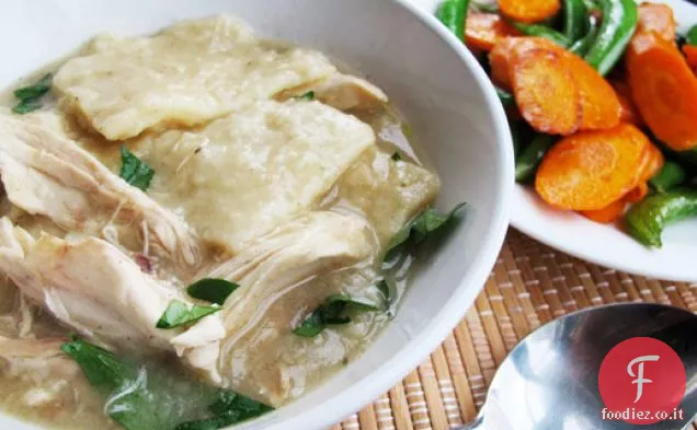 Pollo e gnocchi