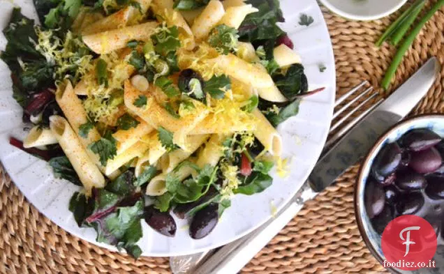 Bietole Pasta al limone