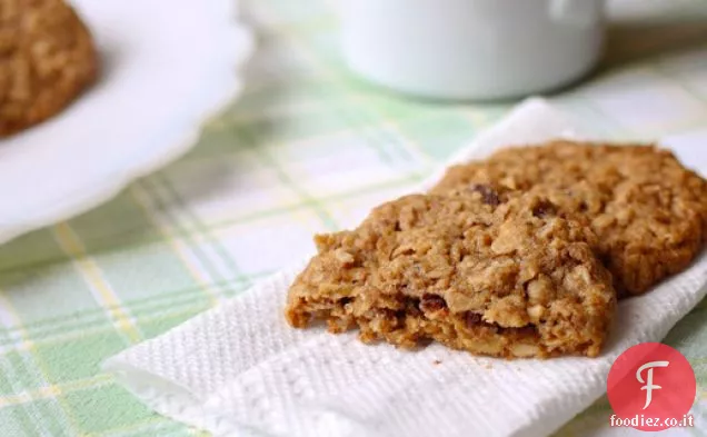 Biscotti di farina d'avena senza glutine integrali