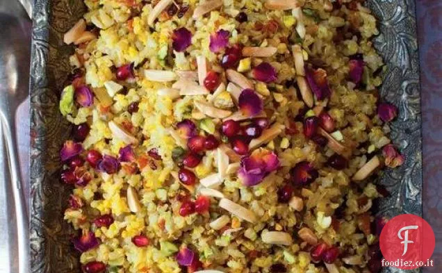 Riso Basmati Marrone gioiello e Quinoa (Morassa Polo) dalla Nuova Cucina Persiana