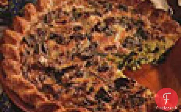 Crostata di porri e bietole