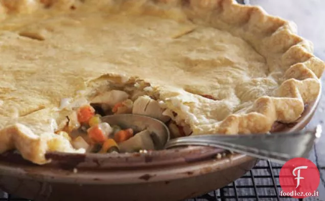 Profondo-piatto di pollo Pot Pie