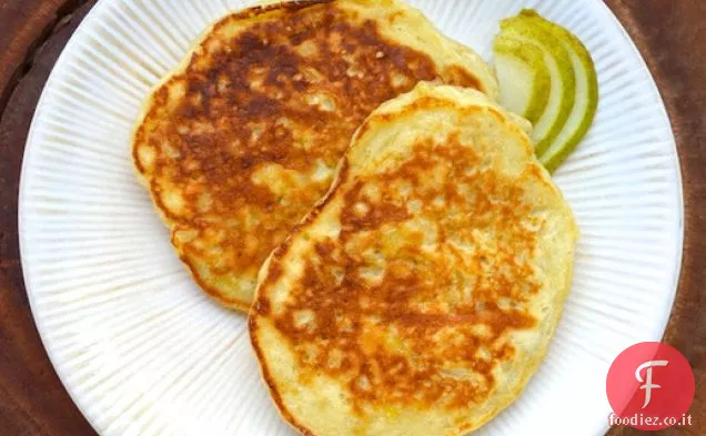 Frittelle di rum e pere