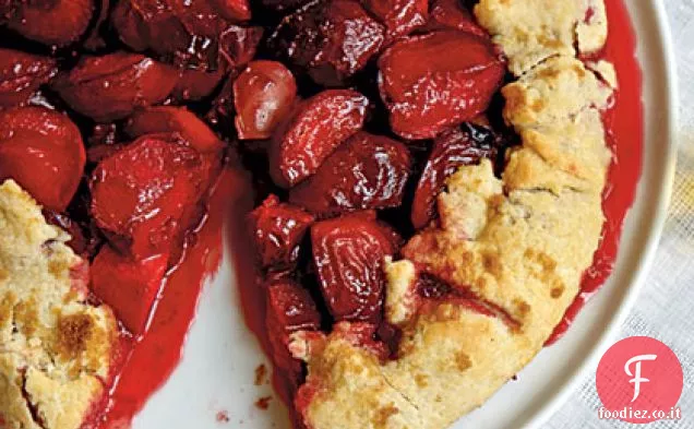 Galette di Prugne con Crema di Armagnac