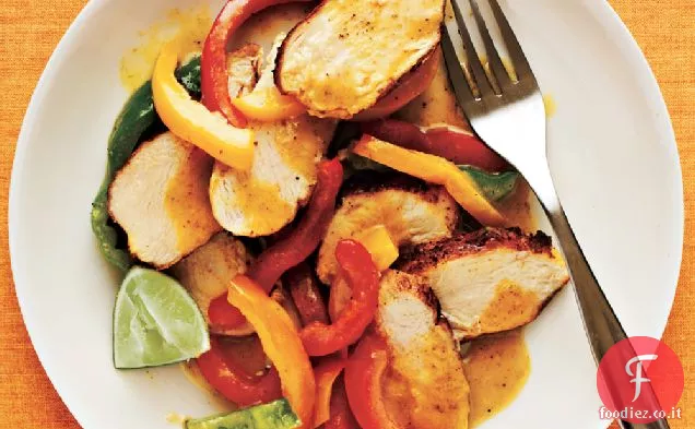 Pollo al curry Sauté