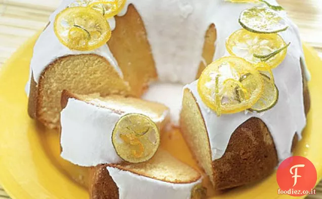 Torta al limone e lime