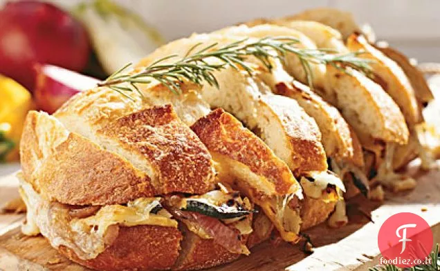 Panini di verdure alla griglia