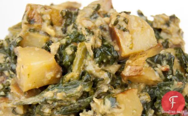 Revueltos (cremoso in stile spagnolo uova strapazzate)