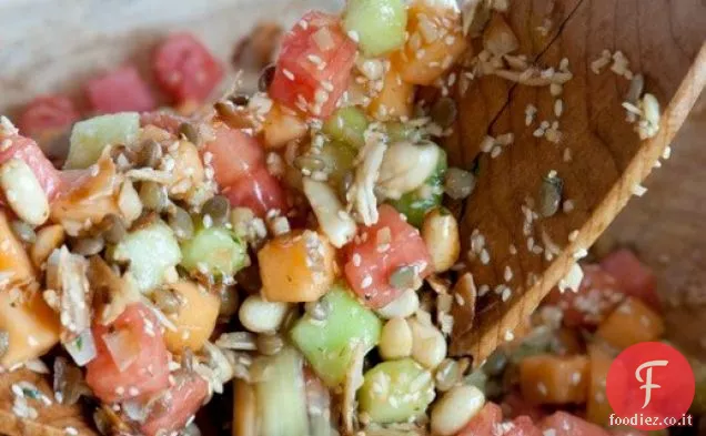 Insalata di melone birmano Gin Thoke di Susan Feniger