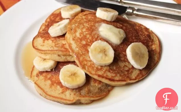 Frittelle di banana senza glutine