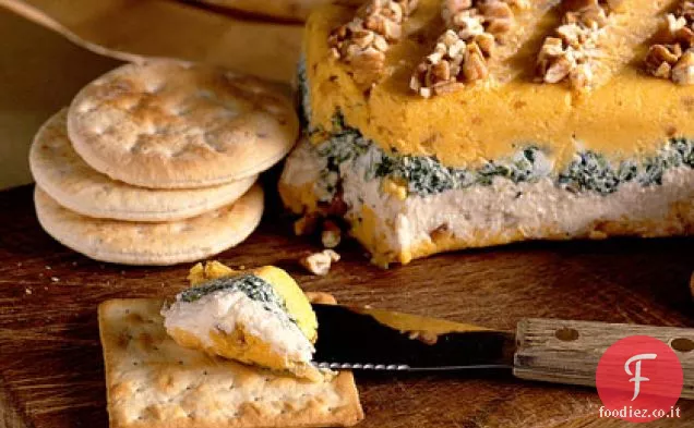Pagnotta di formaggio a quattro strati