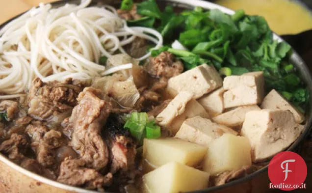 Taglio di manzo Sukiyaki