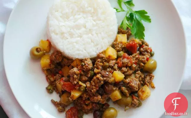 Picadillo cubano