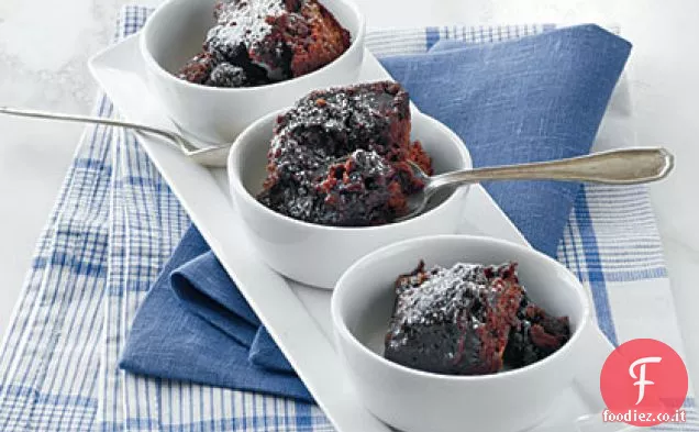 Torta di budino Brownie