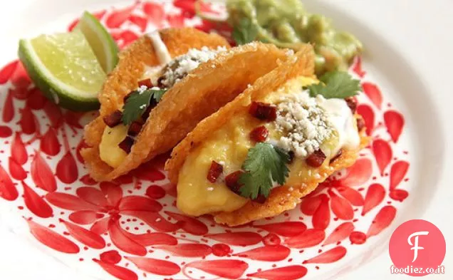 Gusci di taco croccanti al formaggio