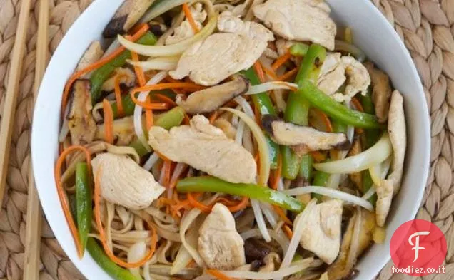 Pollo Chow Mein da ' Il cinese Takeout Cookbook