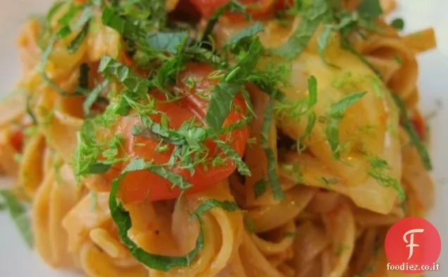 Pomodoro Arrosto e Finocchio con Tagliatelle