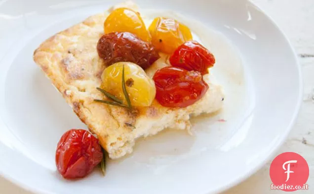 Ricotta al Forno con Pomodori arrostiti all'acero