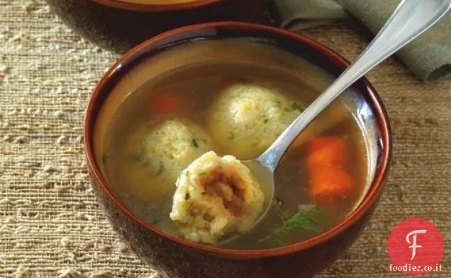 Zuppa di pollo alla fine della rivoluzione Kosher