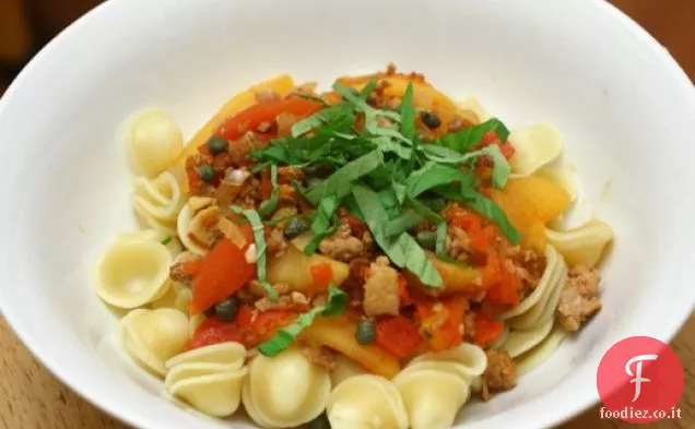 Ragù di Mela e Maiale con Orecchiette