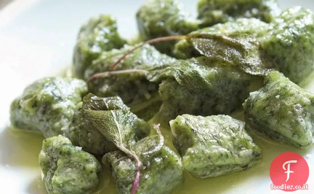 Gnocchi di spinaci di James Peterson