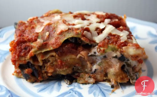 Lasagne con Melanzane e Bietole