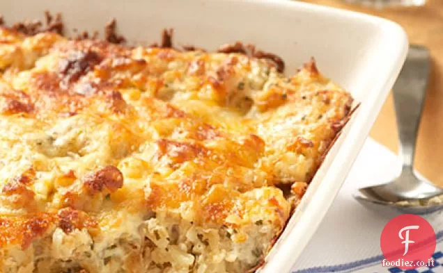 Casseruola di patate di formaggio facile