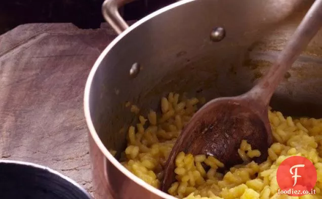 Risotto allo Zafferano e Limone Da ' Un buon piatto