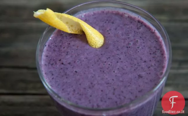 Il Maine Squeeze (Mirtillo, avena, e zenzero frullato)