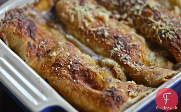 Cremoso Tex-Mex Pollo Enchiladas Verdes