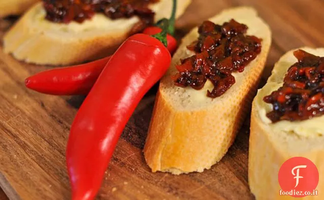 Chutney di peperoncino piccante