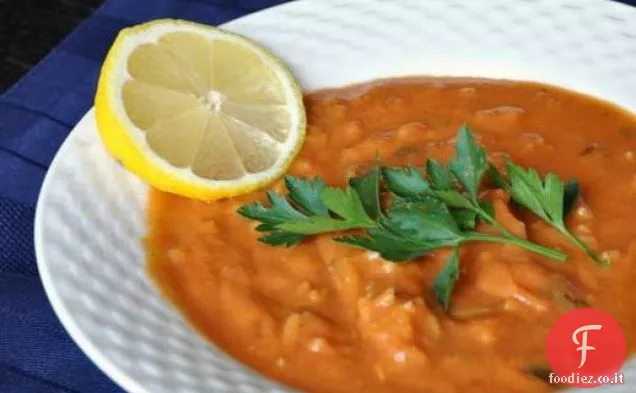 Zuppa di Pomodoro Avgolemono