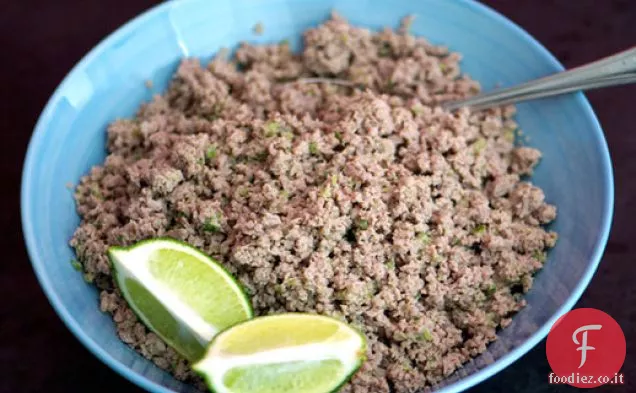 Salpicón (Carne macinata del Nicaragua)