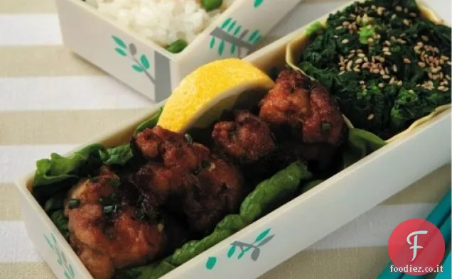 Cuocere il libro: Pollo Kara-age, AKA pollo fritto giapponese