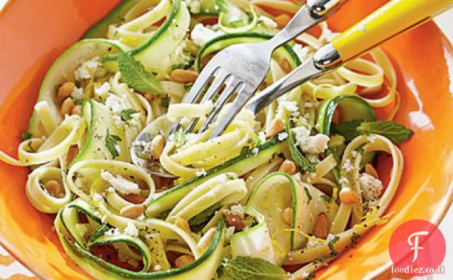 Pasta Fresca e Zucchine con Ricotta Salata